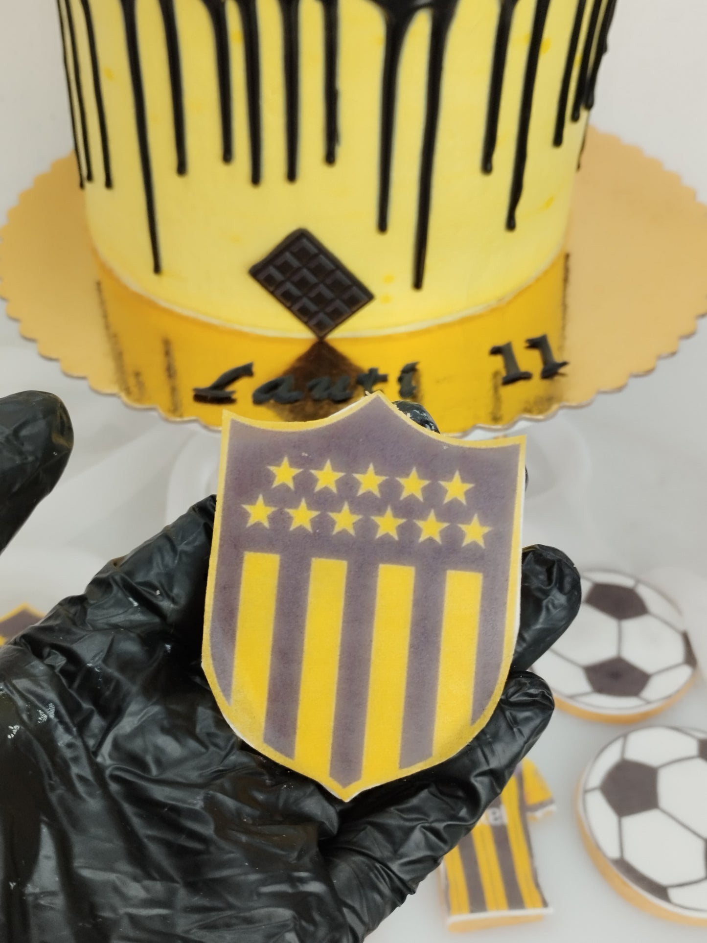 Galletas c/ fondant y lámina comestible