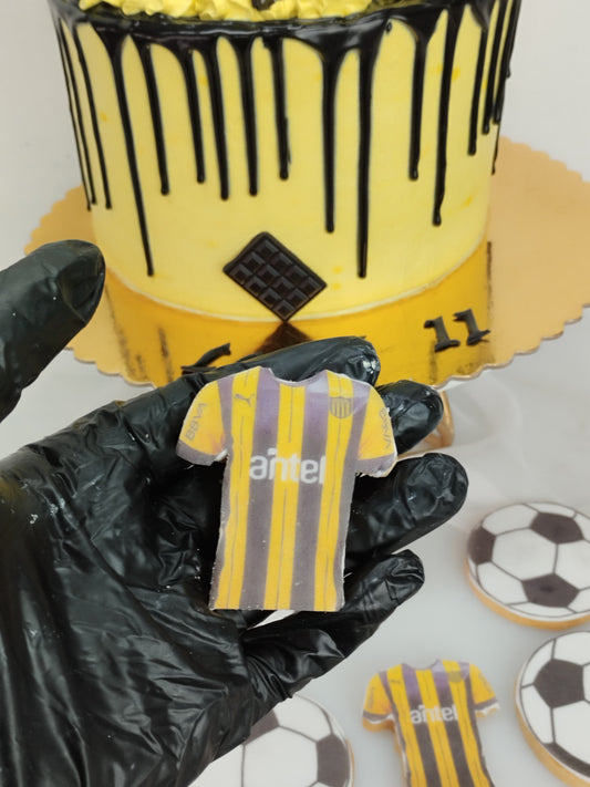 Galletas c/ fondant y lámina comestible