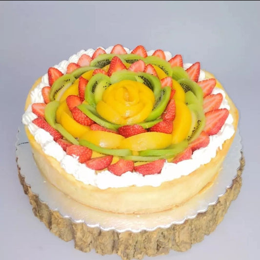 Postre tarta frutal